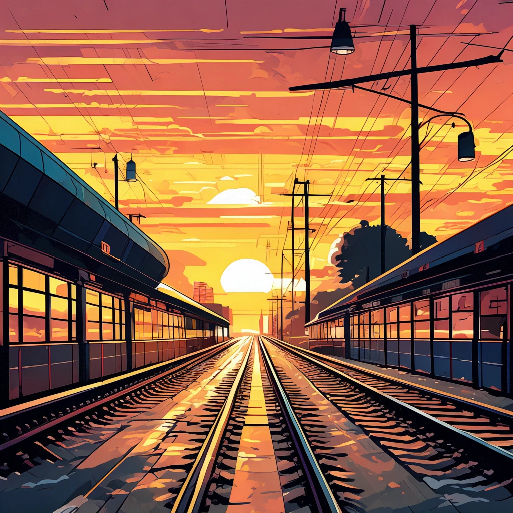 Train Station/车站/駅