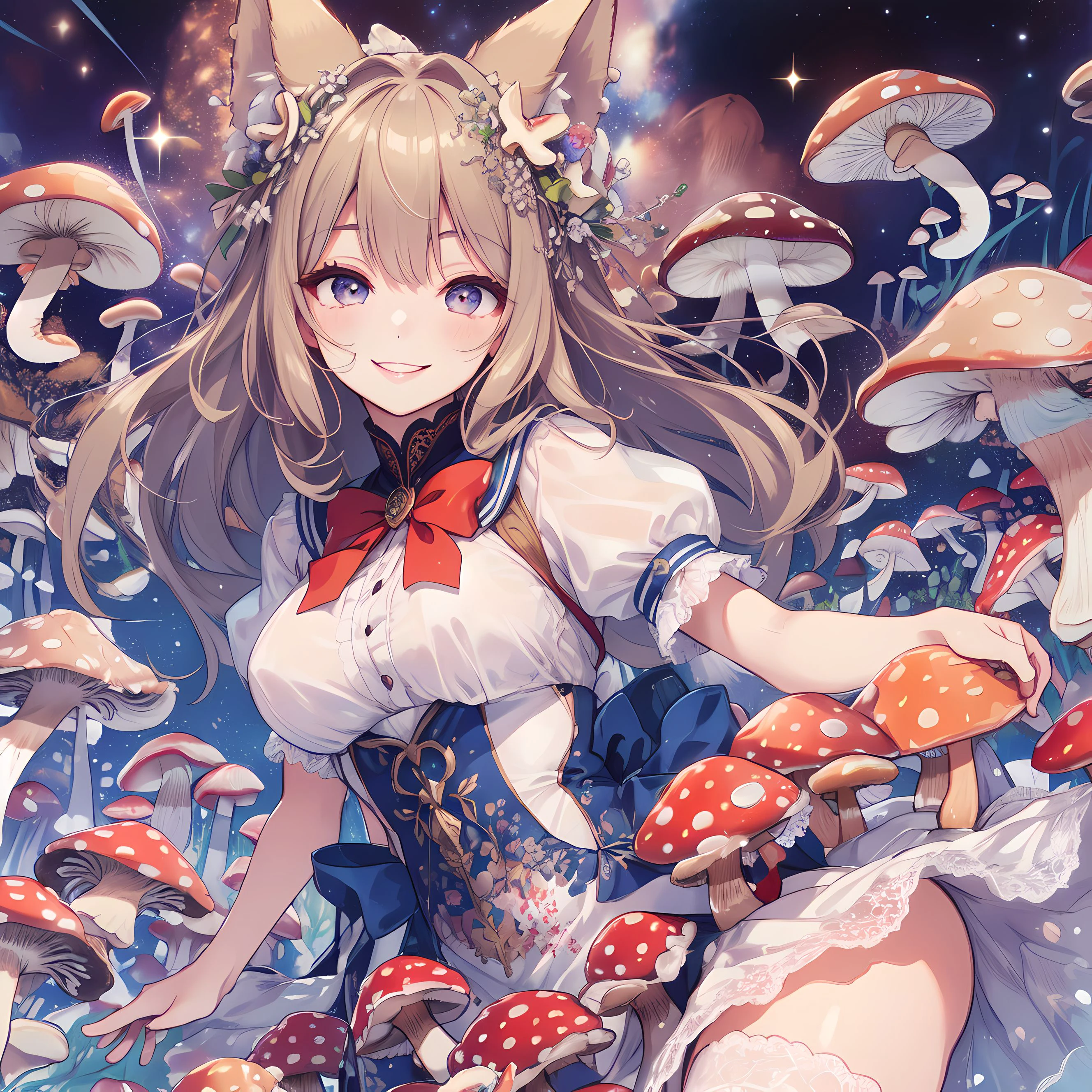 狐少女と銀河キノコ