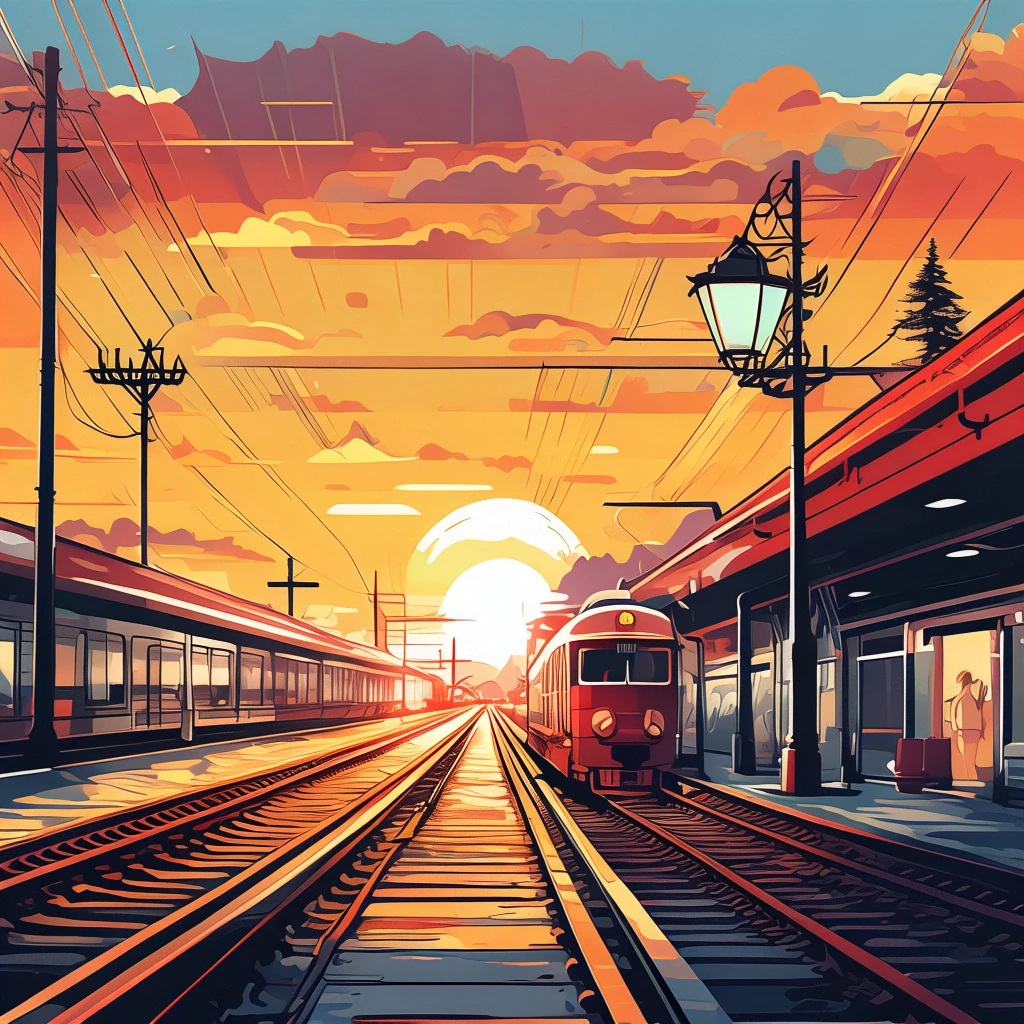 Train Station/车站/駅