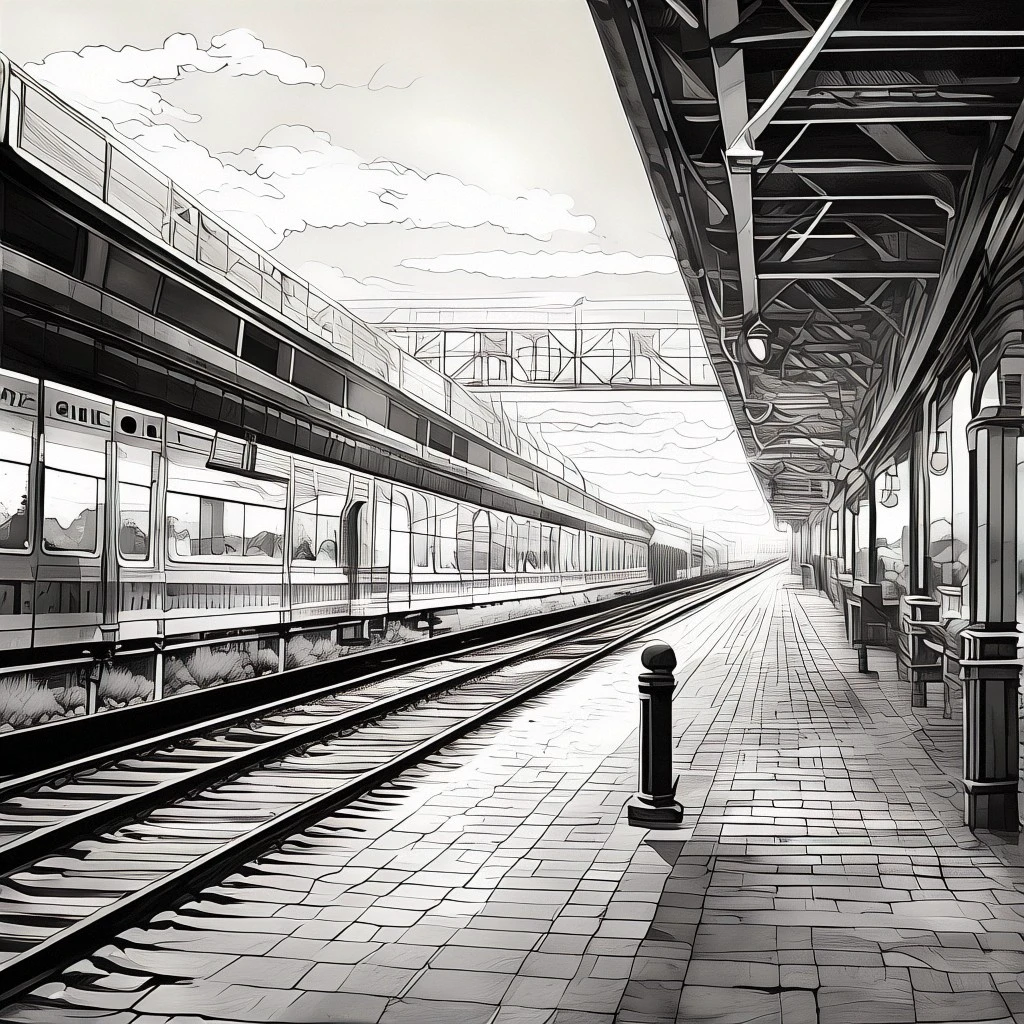 Train Station/车站/駅