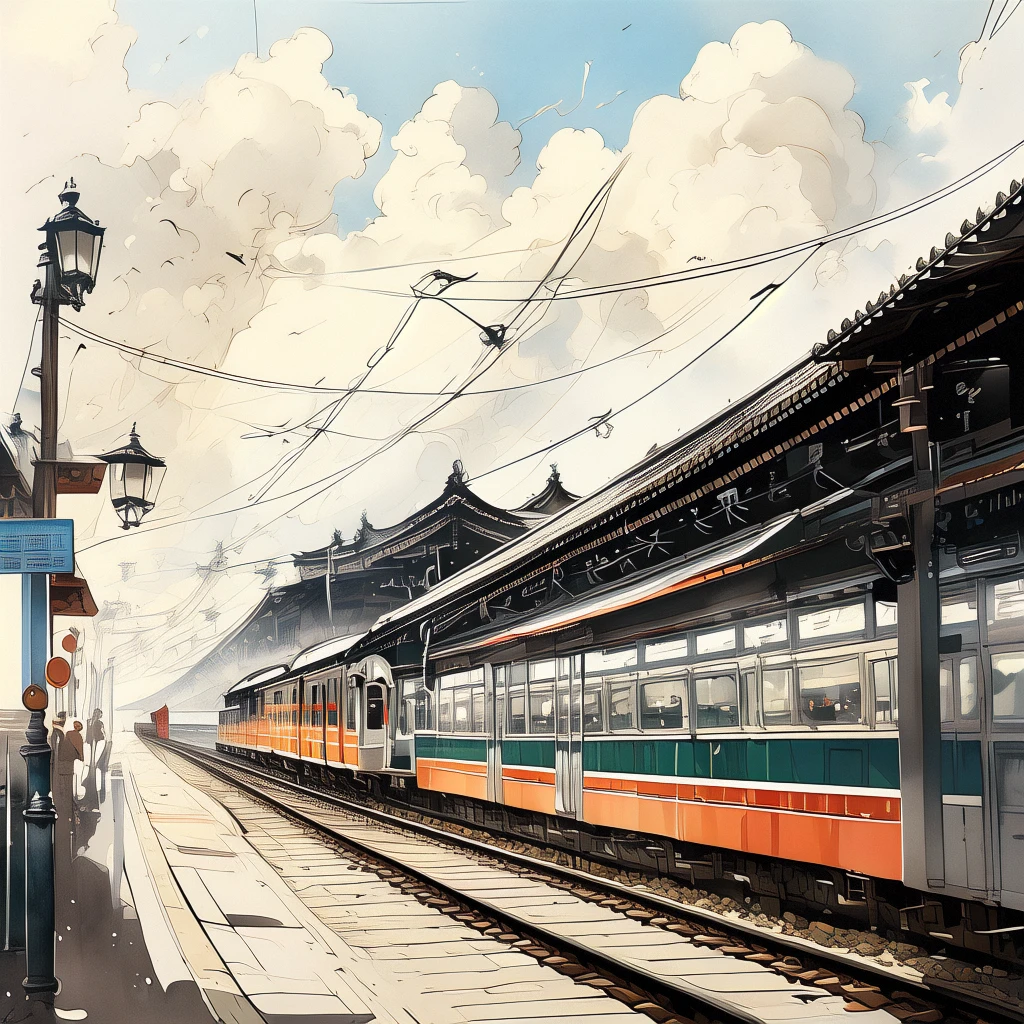 Train Station/车站/駅