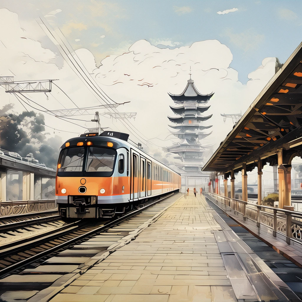 Train Station/车站/駅