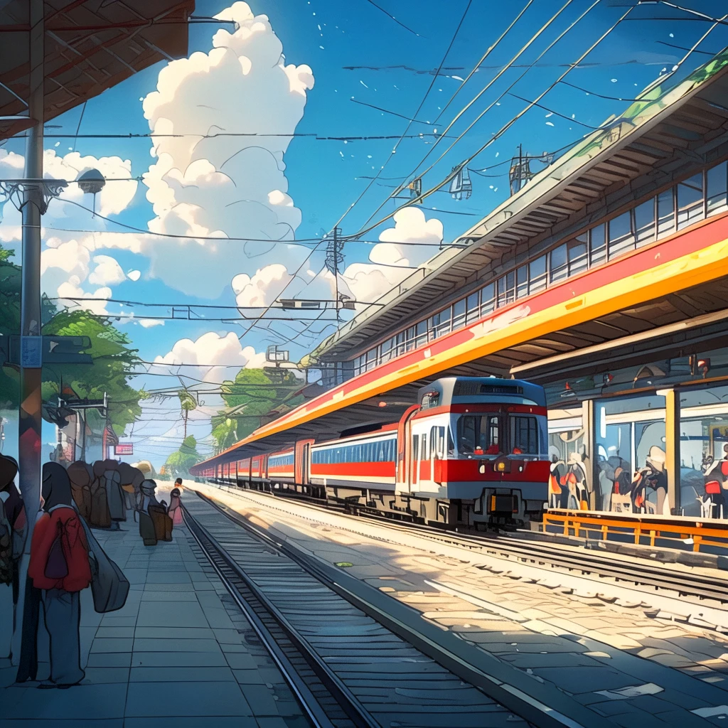 Train Station/车站/駅