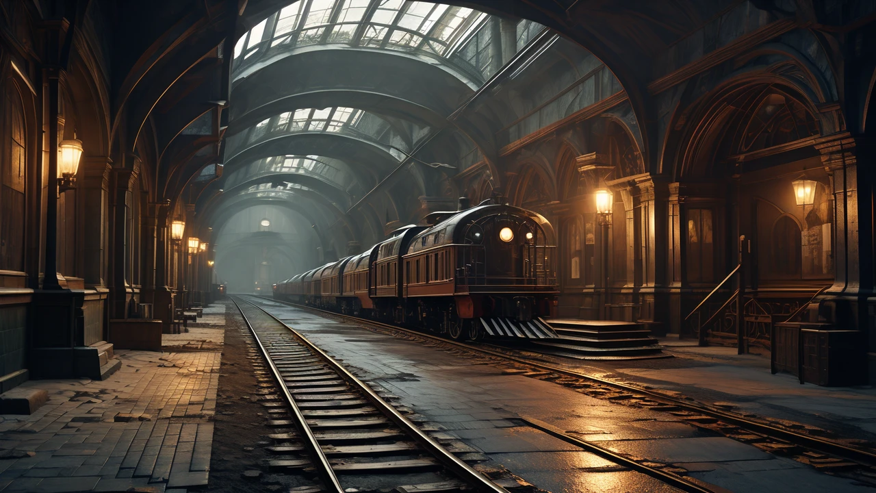 Train Station/车站/駅