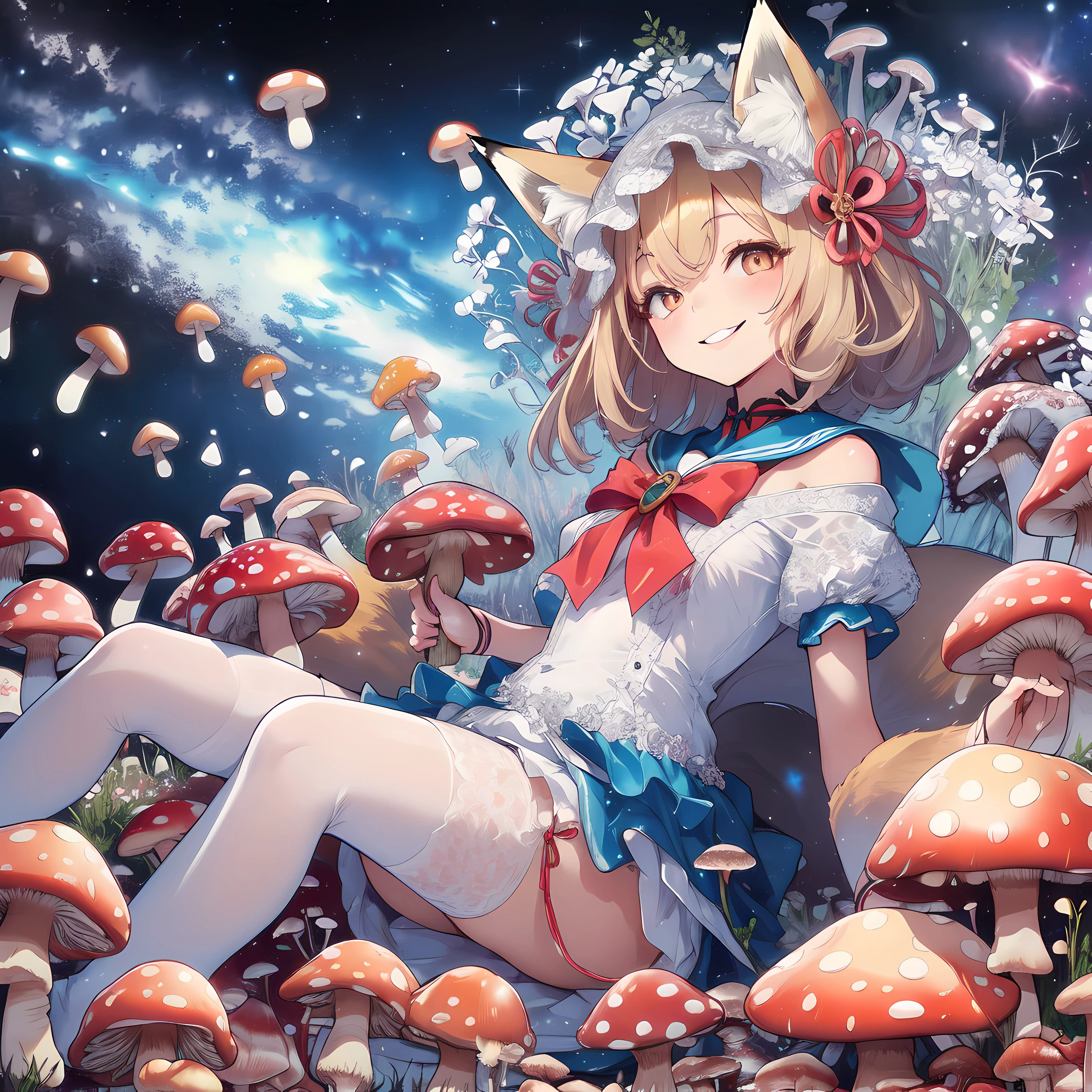 狐少女と銀河キノコ