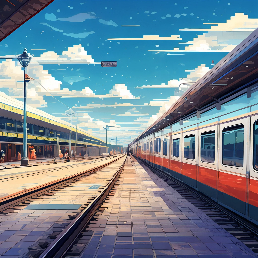 Train Station/车站/駅