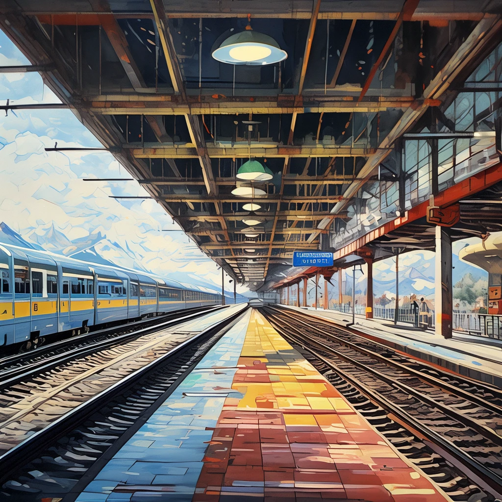 Train Station/车站/駅