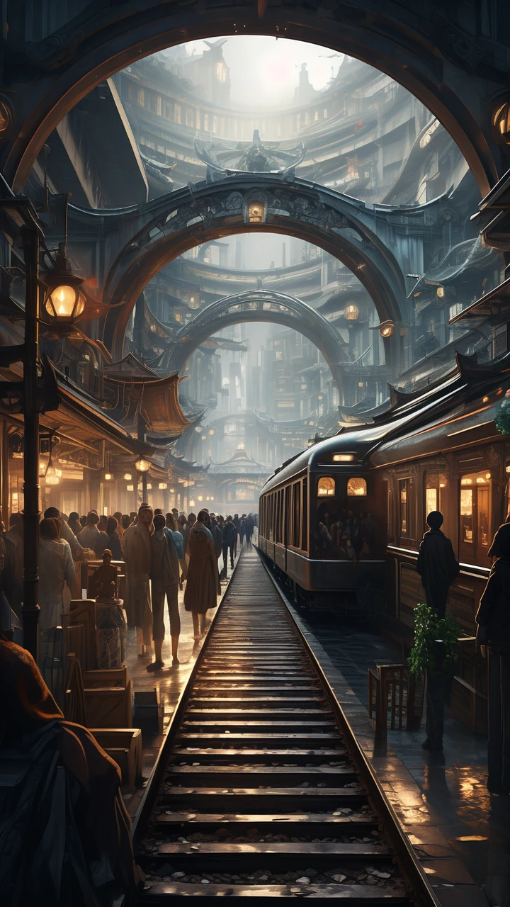 Train Station/车站/駅