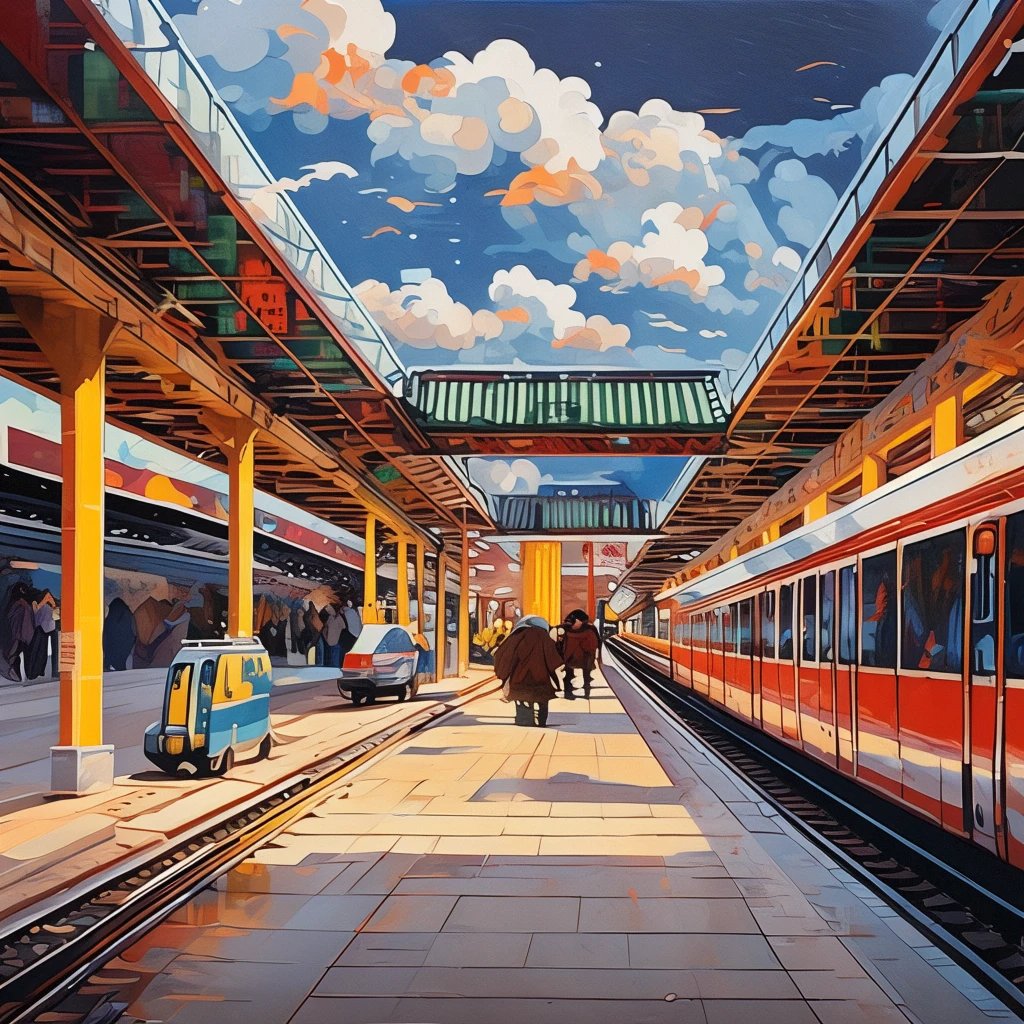 Train Station/车站/駅