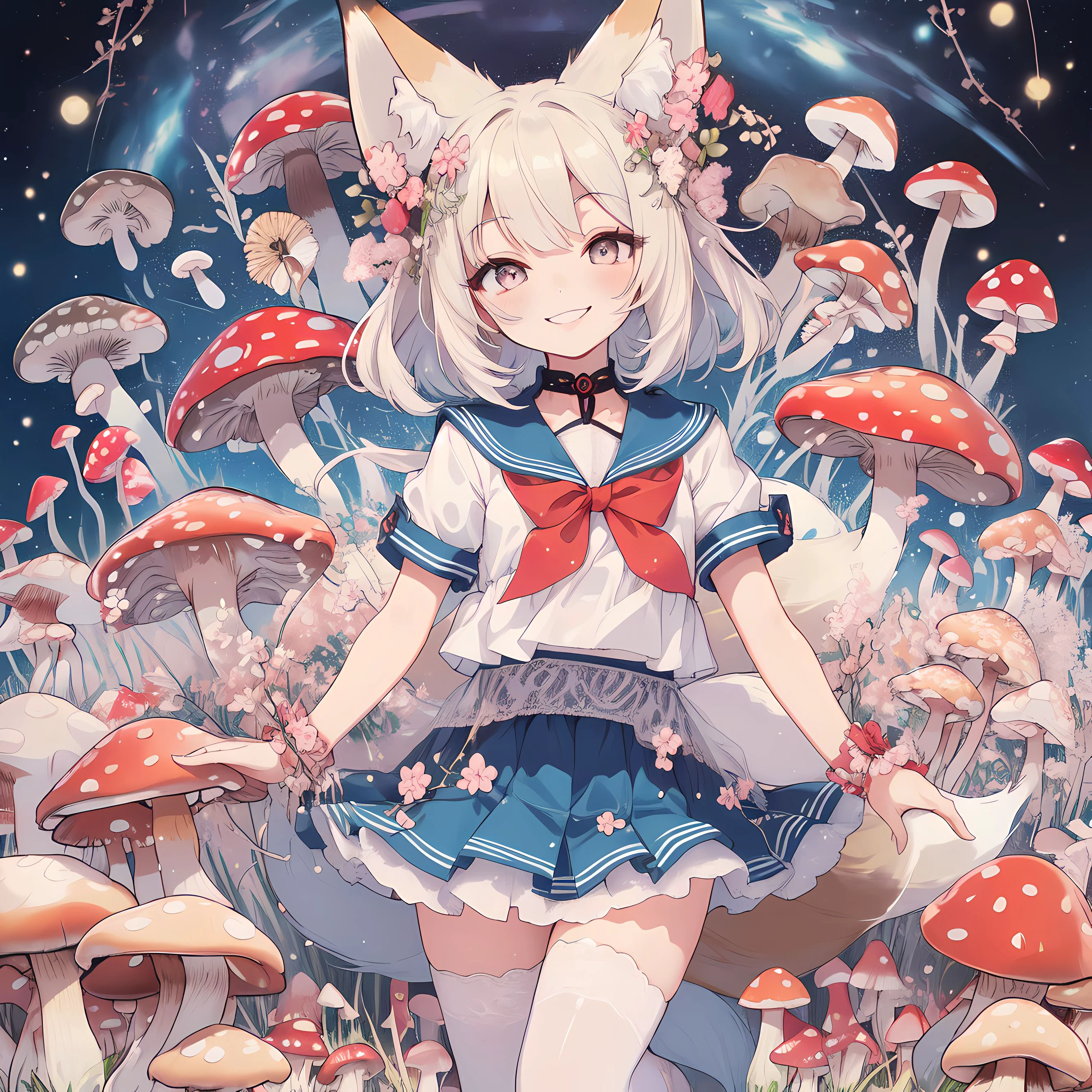 狐少女と銀河キノコ