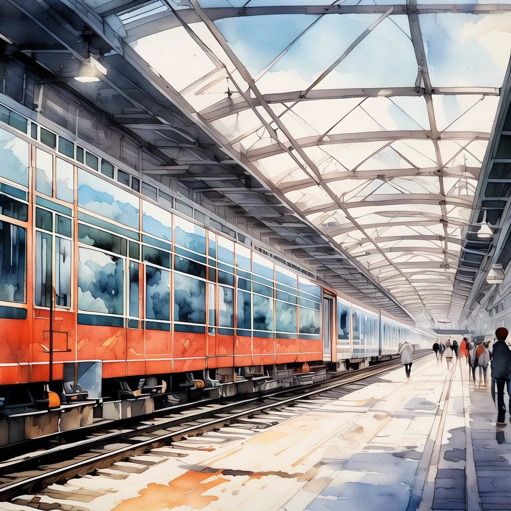 Train Station/车站/駅