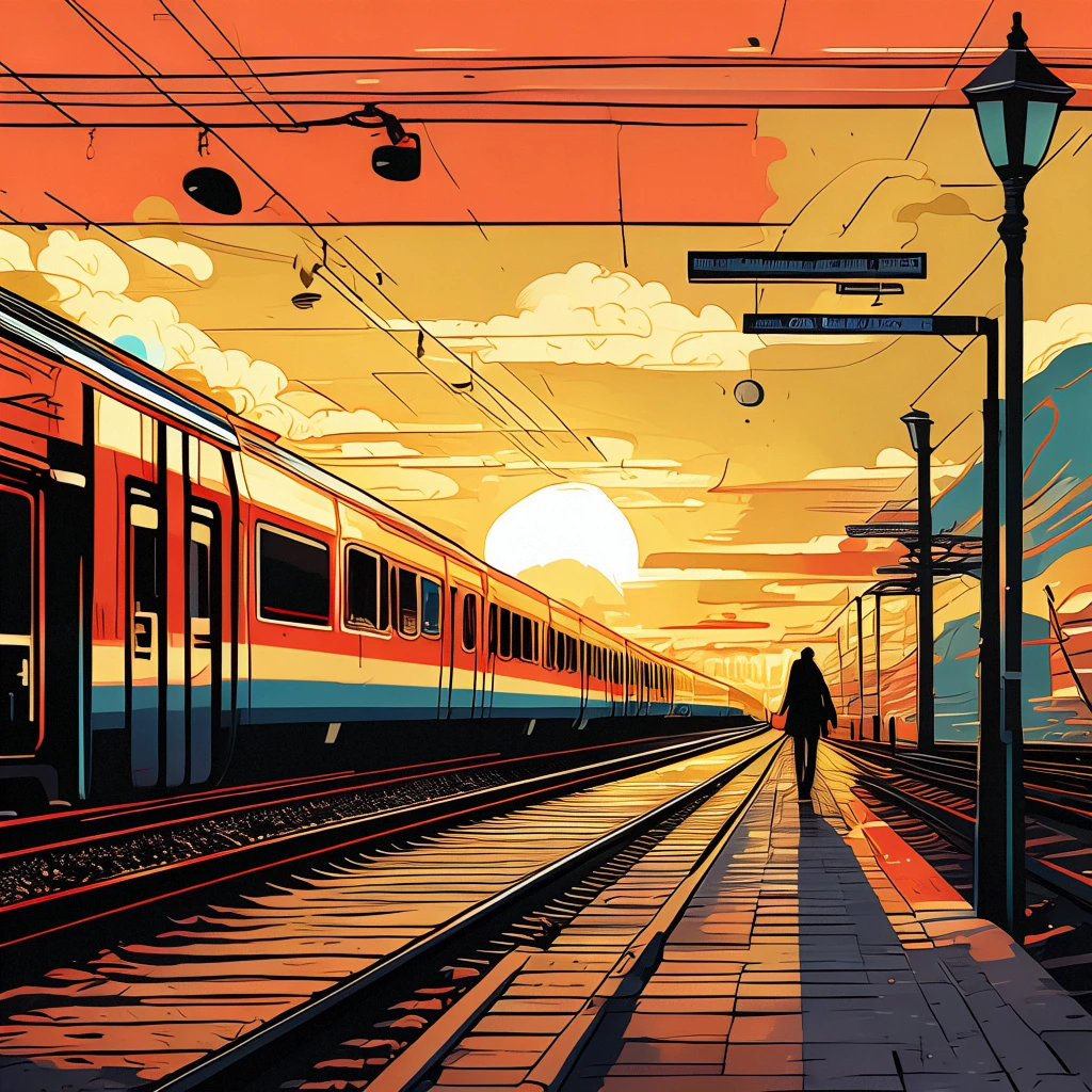Train Station/车站/駅