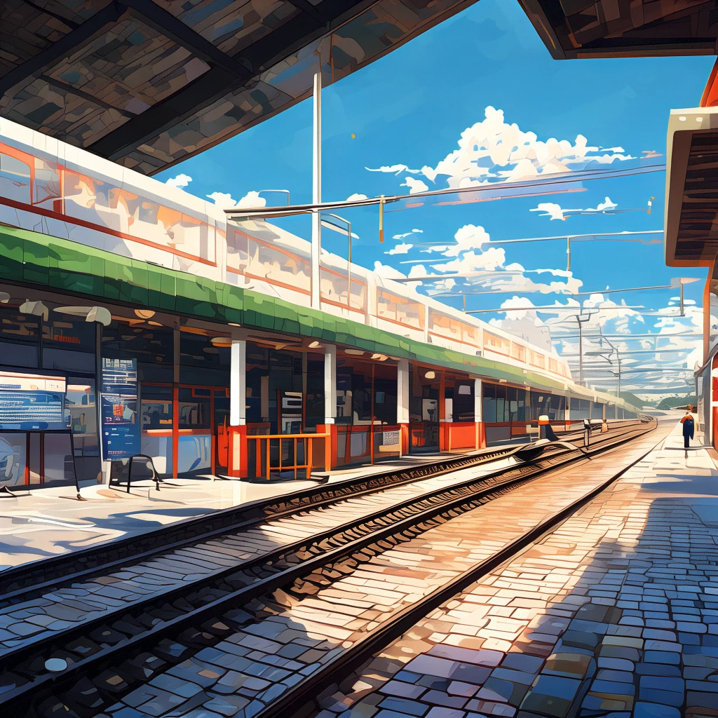 Train Station/车站/駅