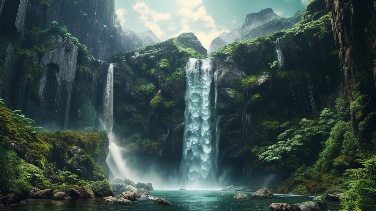 Waterfall/瀑布/滝