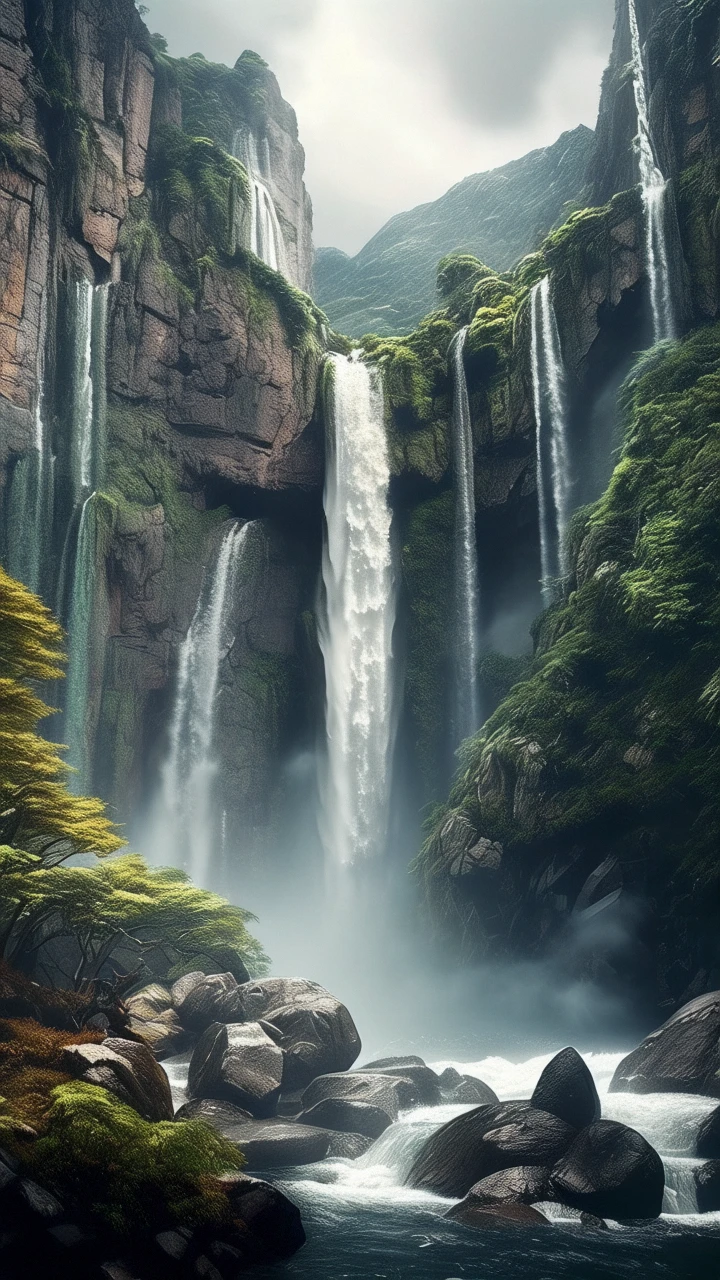 Waterfall/瀑布/滝