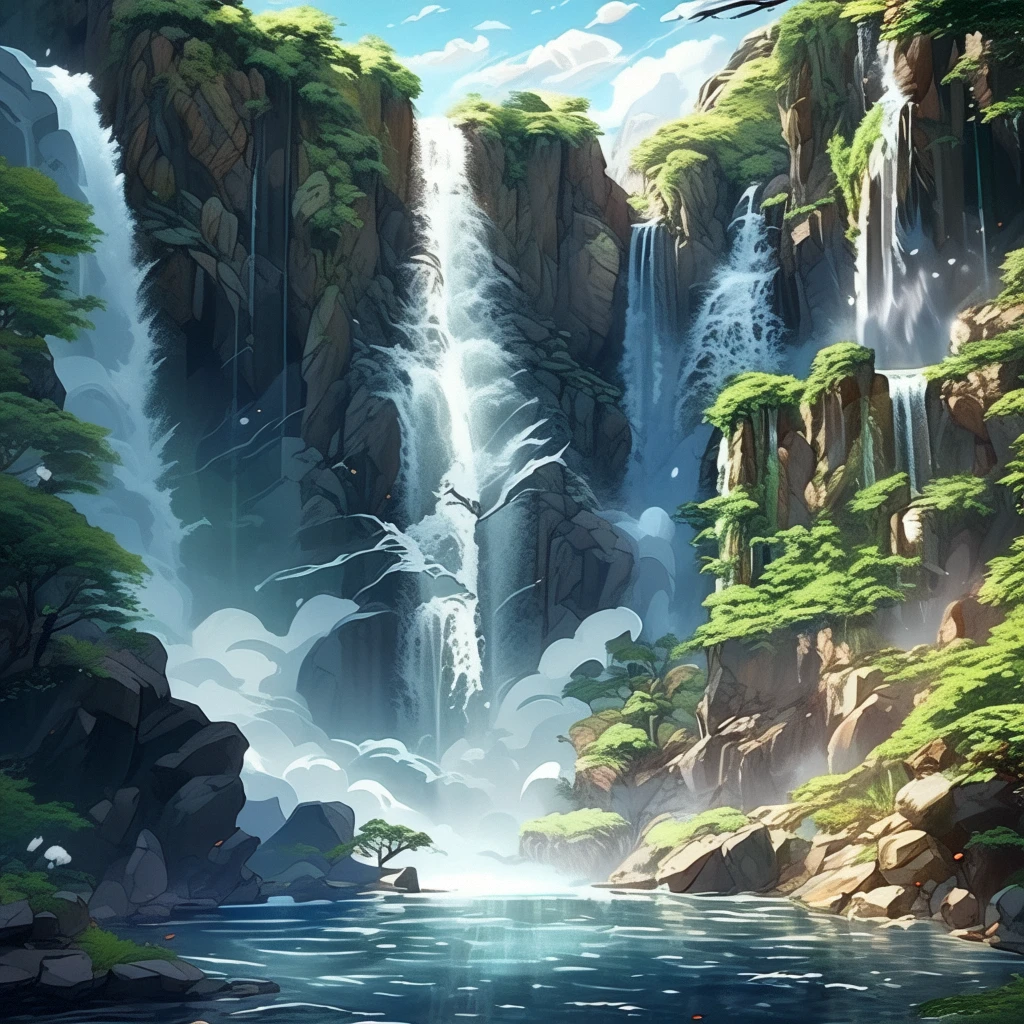Waterfall/瀑布/滝