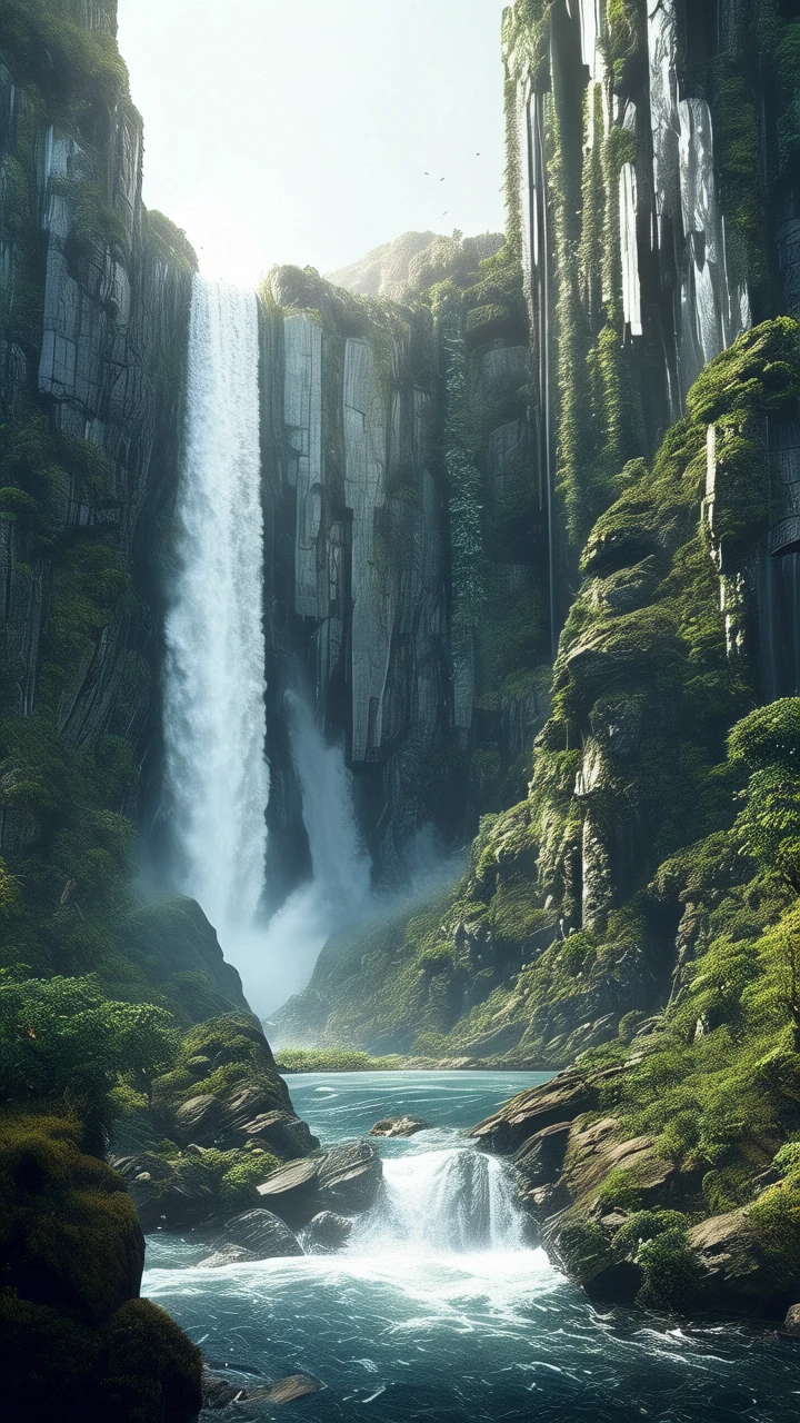 Waterfall/瀑布/滝