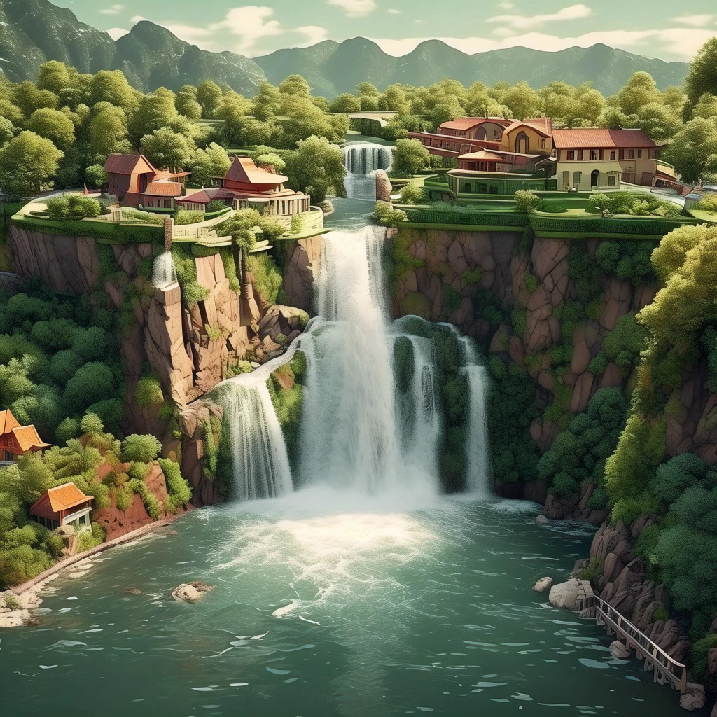 Waterfall/瀑布/滝