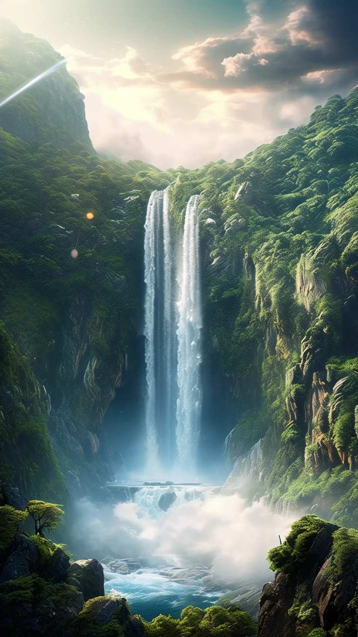 Waterfall/瀑布/滝