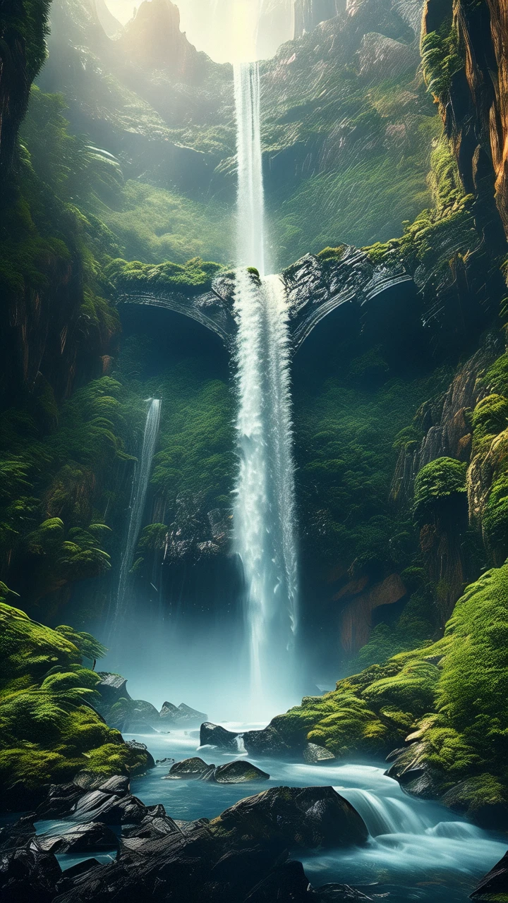 Waterfall/瀑布/滝