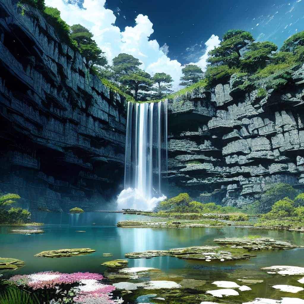 Waterfall/瀑布/滝