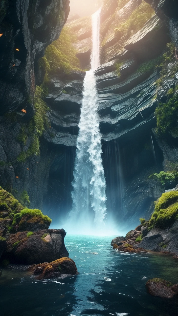 Waterfall/瀑布/滝