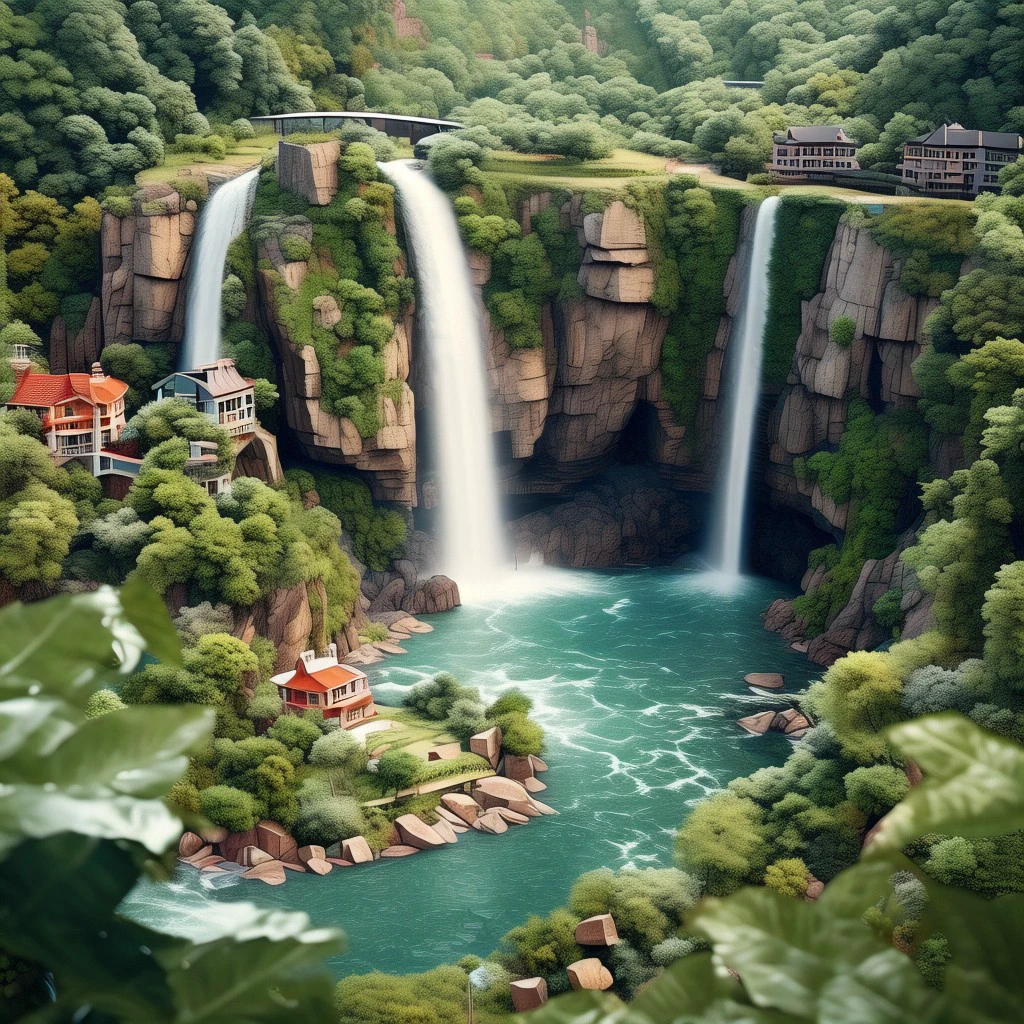 Waterfall/瀑布/滝