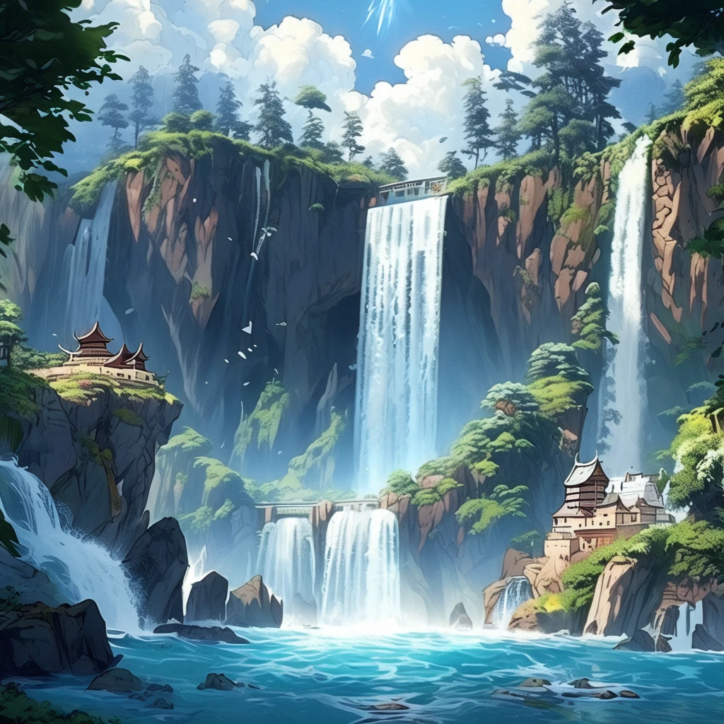 Waterfall/瀑布/滝
