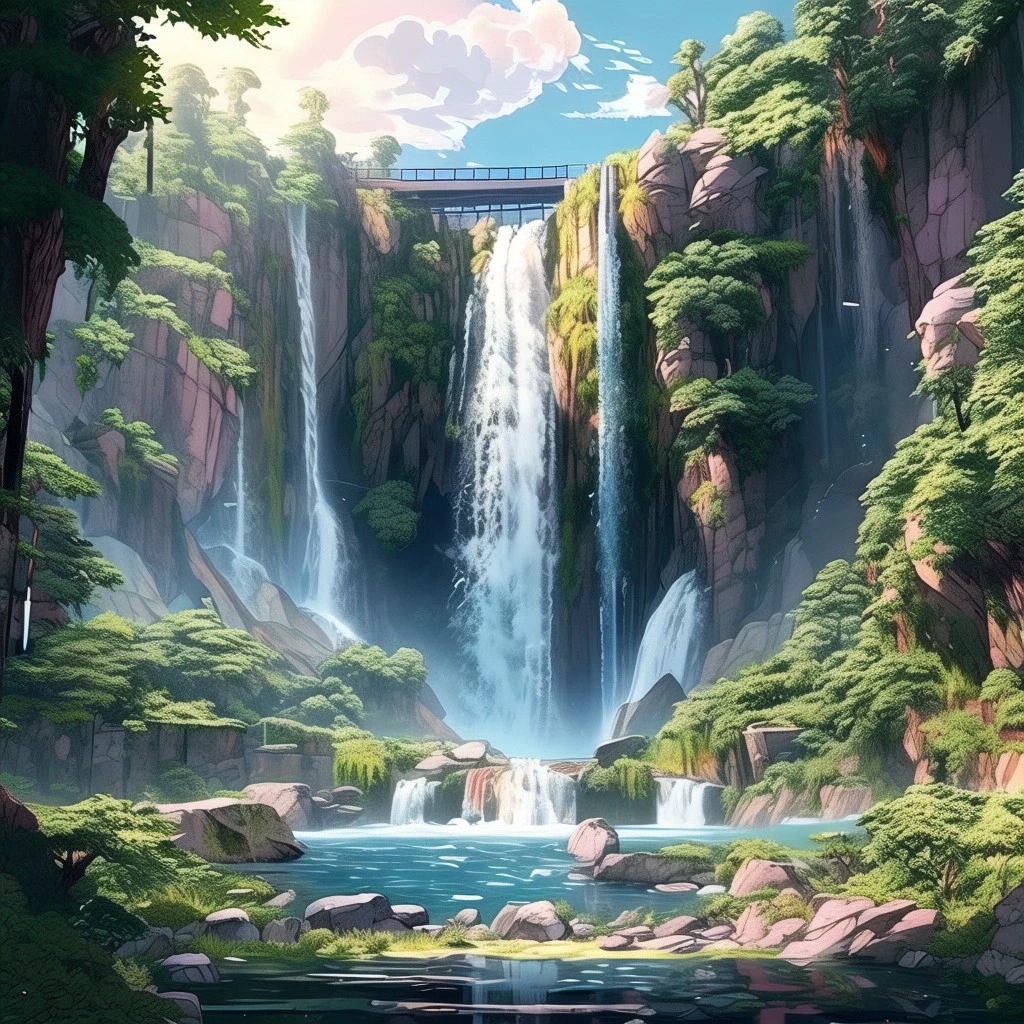 Waterfall/瀑布/滝