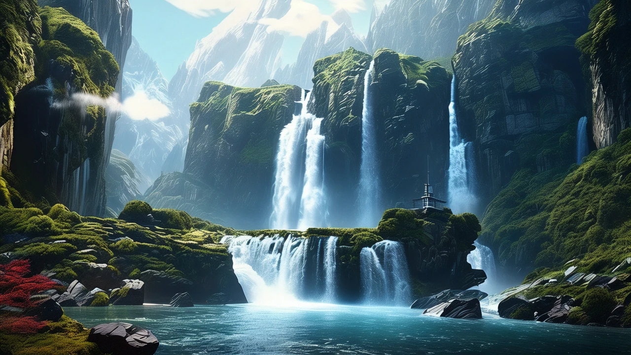 Waterfall/瀑布/滝