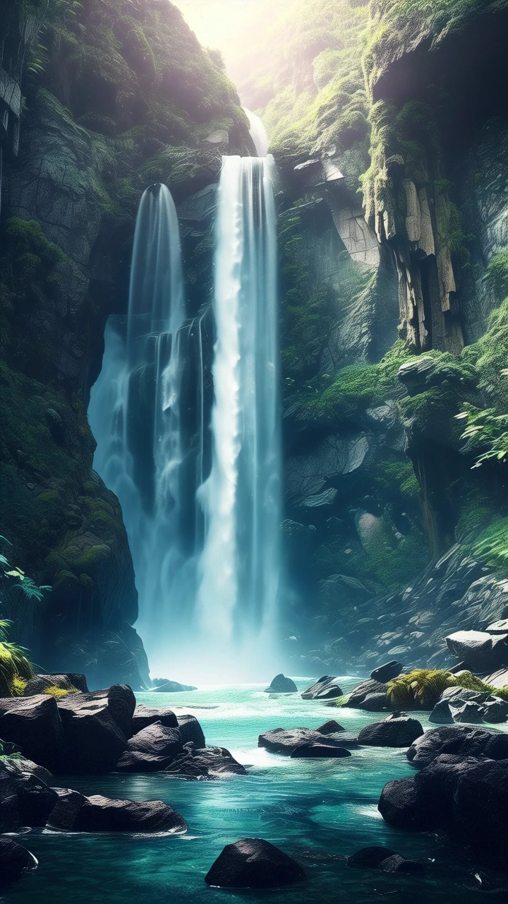 Waterfall/瀑布/滝