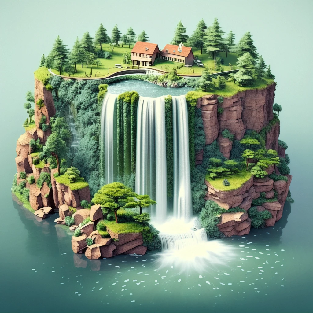 Waterfall/瀑布/滝