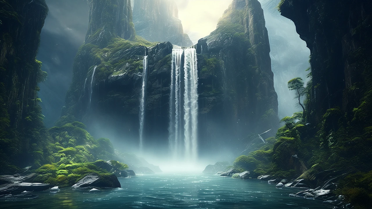 Waterfall/瀑布/滝