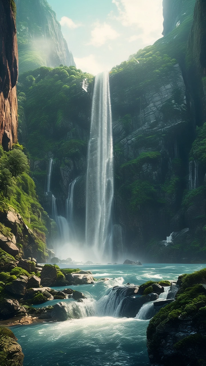 Waterfall/瀑布/滝