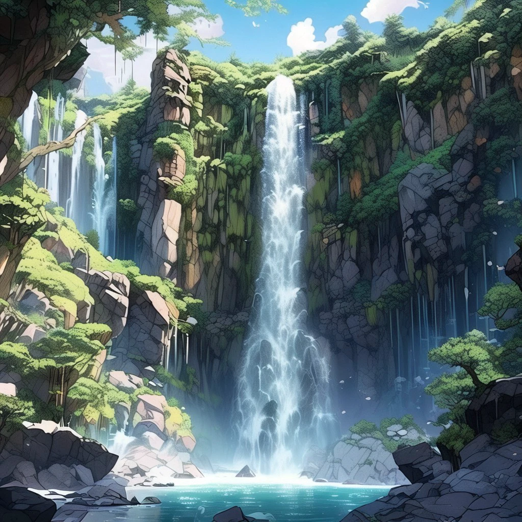 Waterfall/瀑布/滝