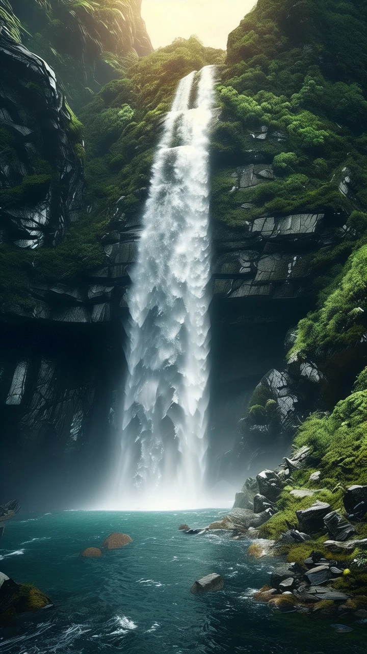 Waterfall/瀑布/滝