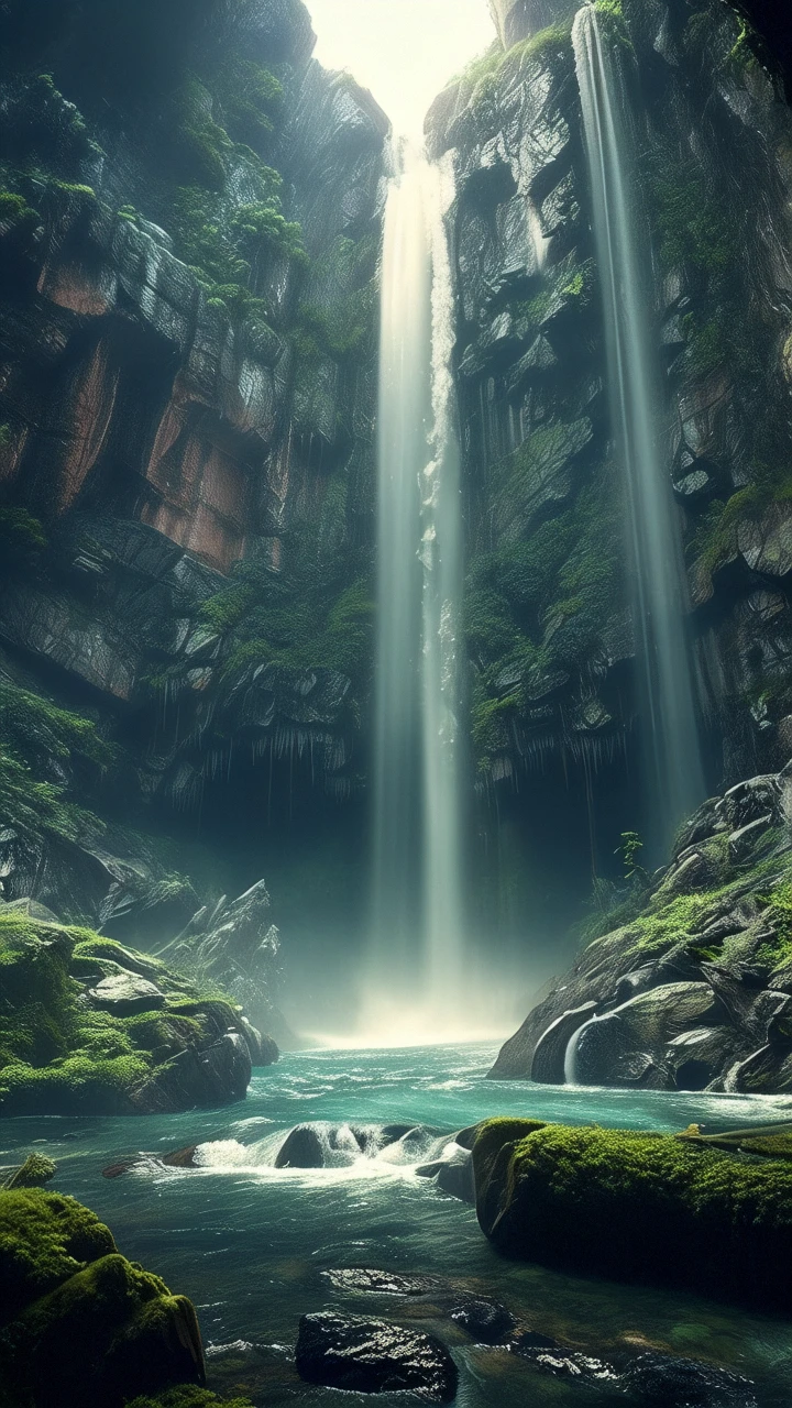 Waterfall/瀑布/滝