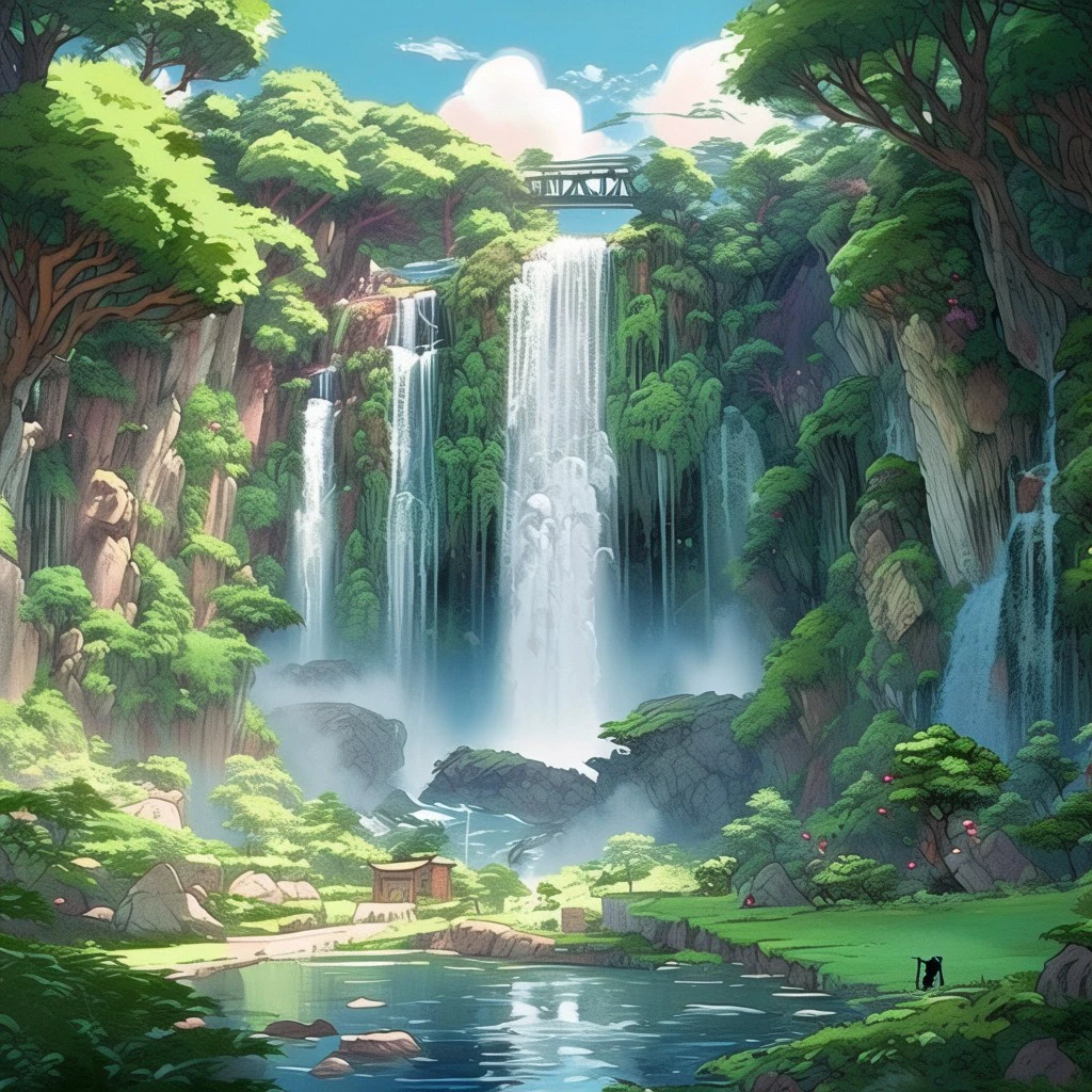 Waterfall/瀑布/滝