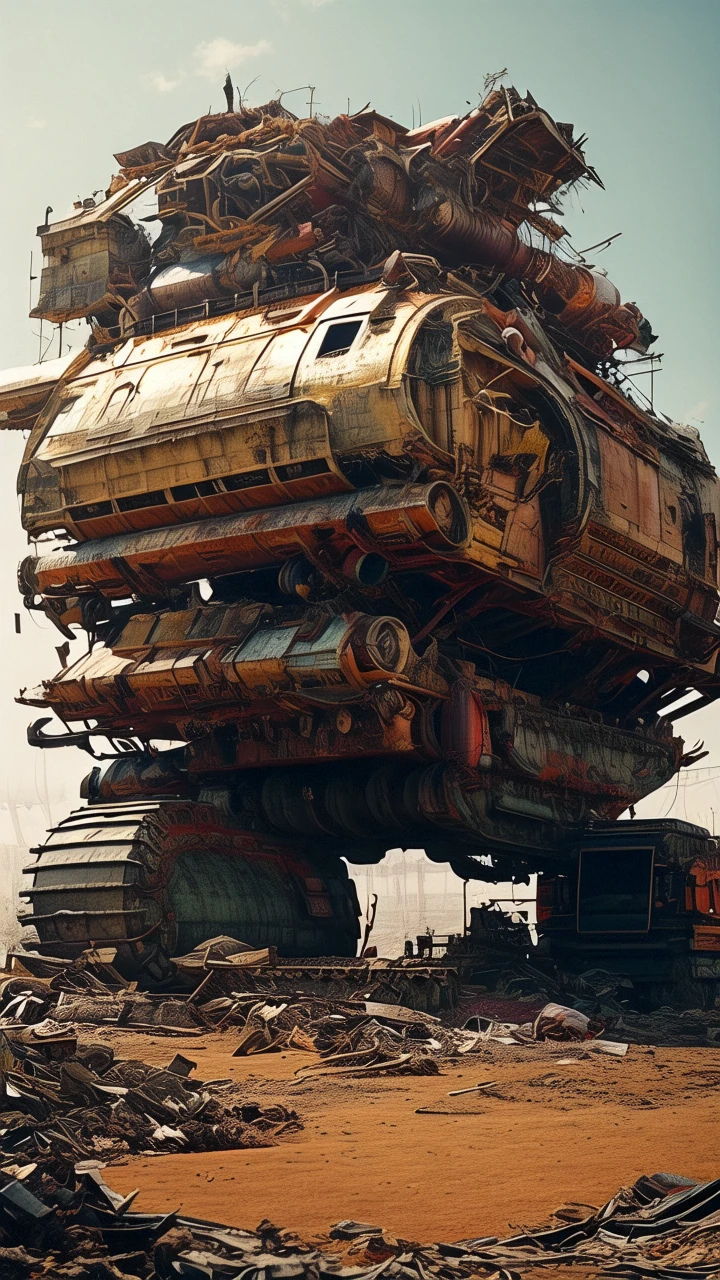 Abandoned Mech/废弃机甲/廃棄されたメカ