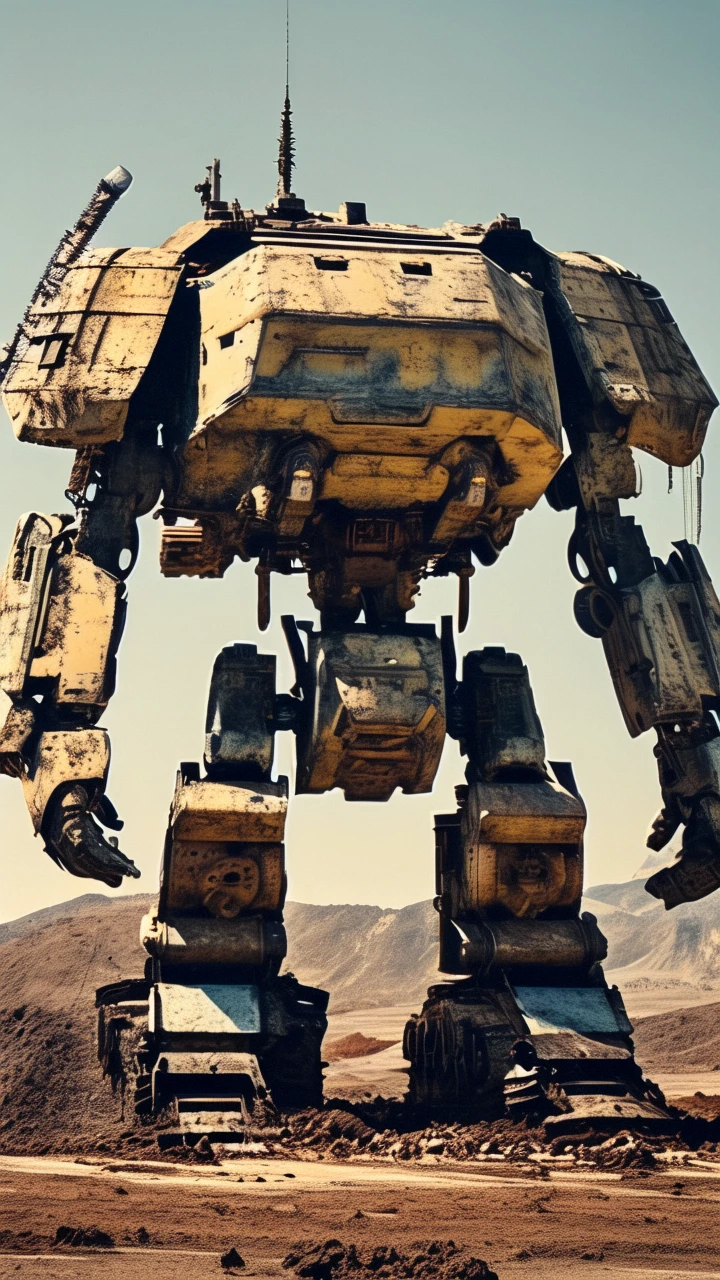 Abandoned Mech/废弃机甲/廃棄されたメカ