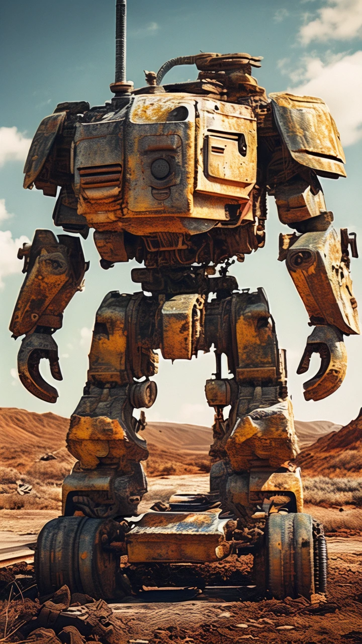 Abandoned Mech/废弃机甲/廃棄されたメカ