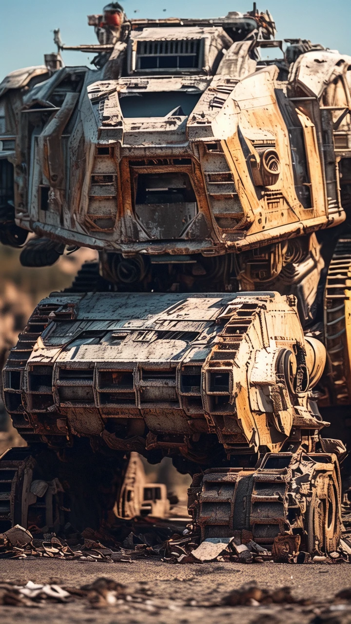 Abandoned Mech/废弃机甲/廃棄されたメカ
