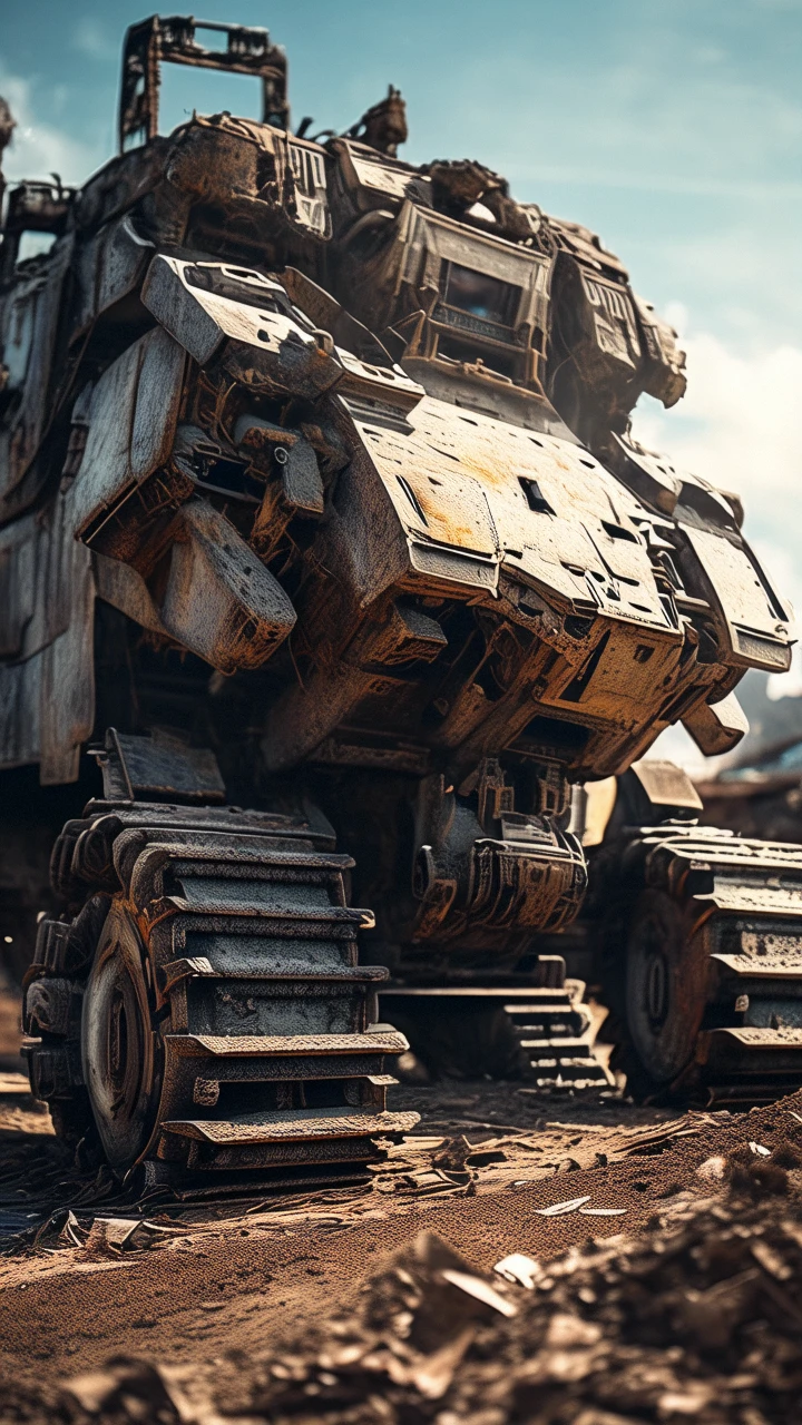 Abandoned Mech/废弃机甲/廃棄されたメカ