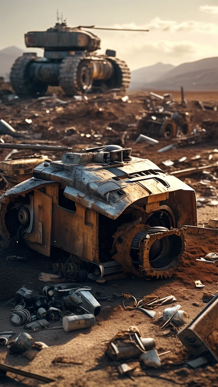 Abandoned Mech/废弃机甲/廃棄されたメカ