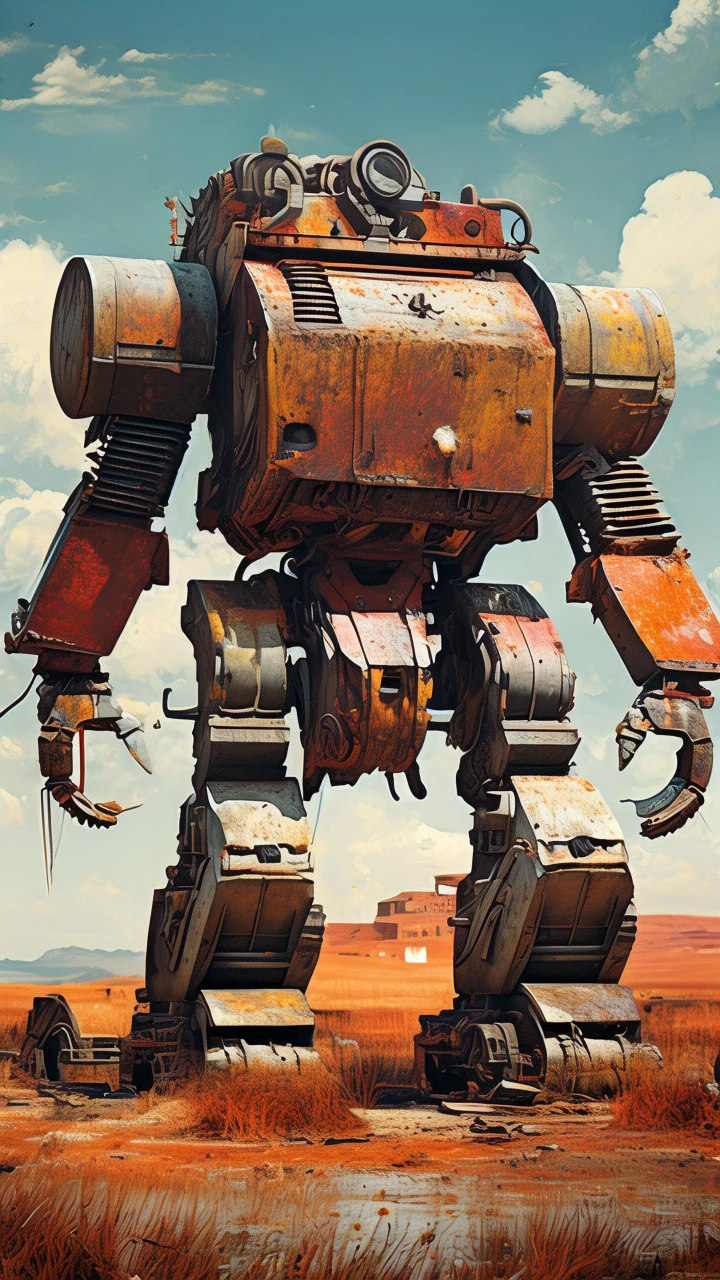 Abandoned Mech/废弃机甲/廃棄されたメカ