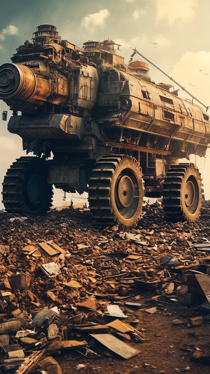 Abandoned Mech/废弃机甲/廃棄されたメカ
