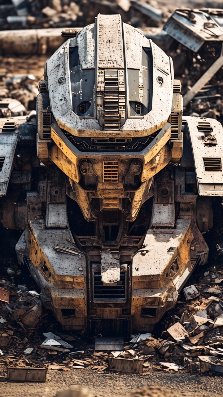 Abandoned Mech/废弃机甲/廃棄されたメカ