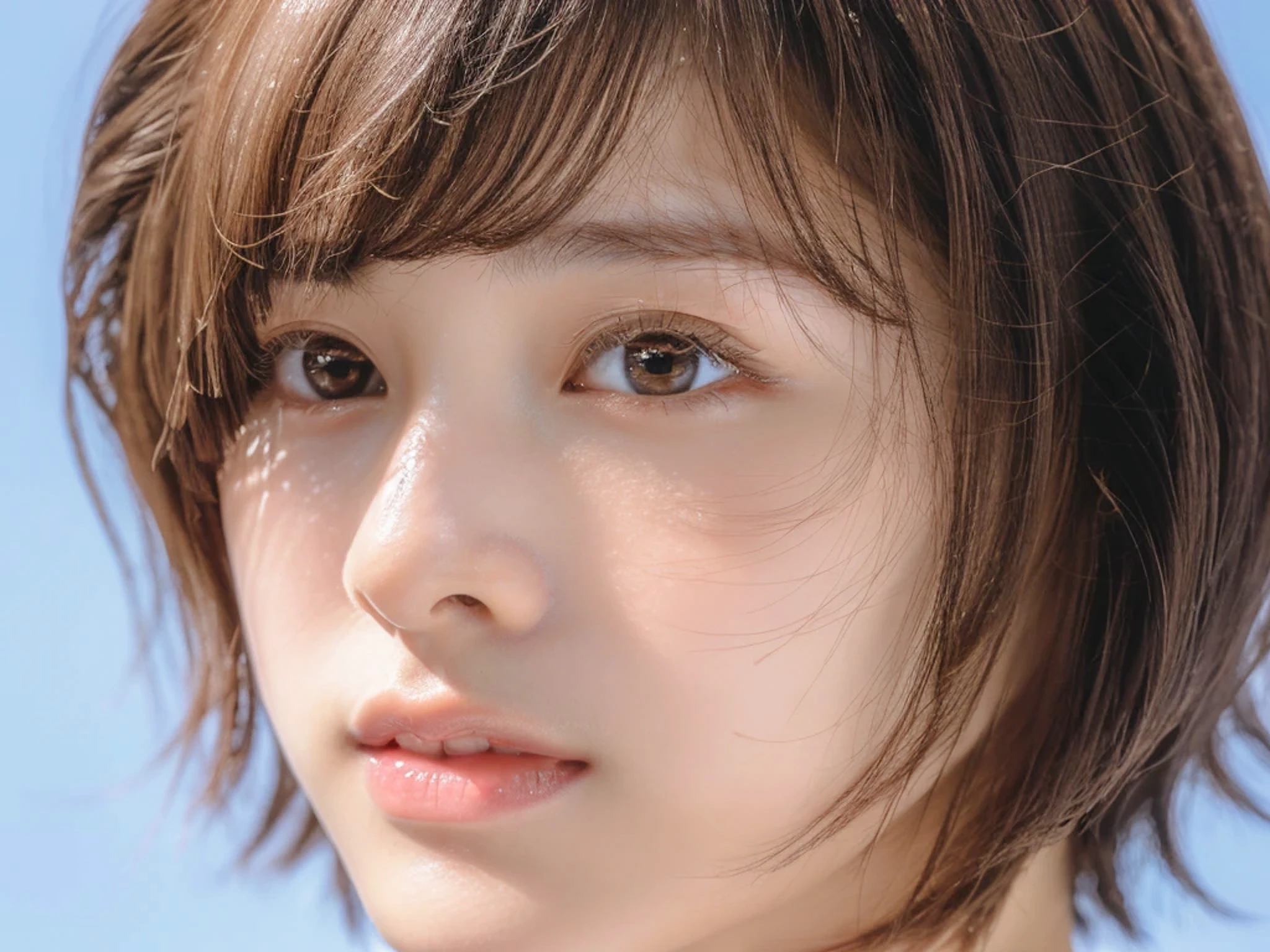 あなたの隣で先を見る美女