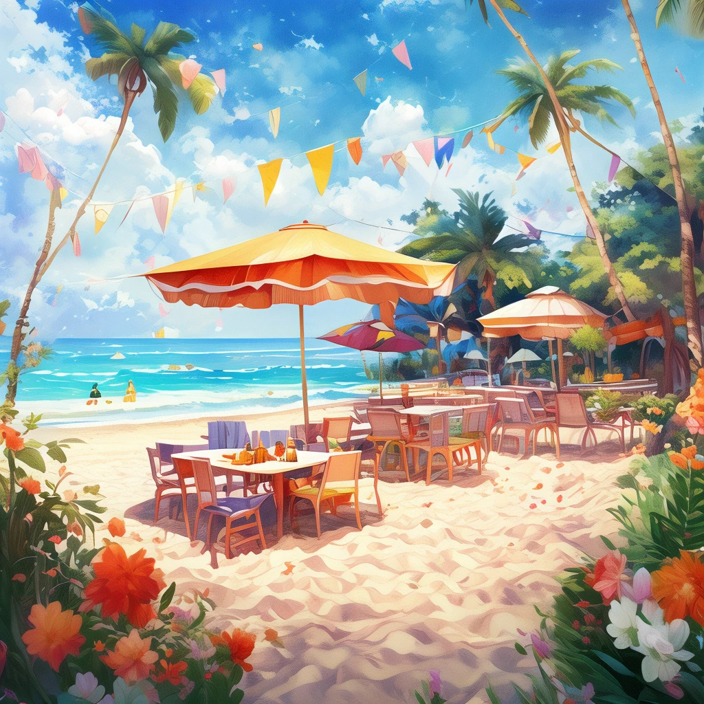 beach/沙滩派对/ビーチパーティー