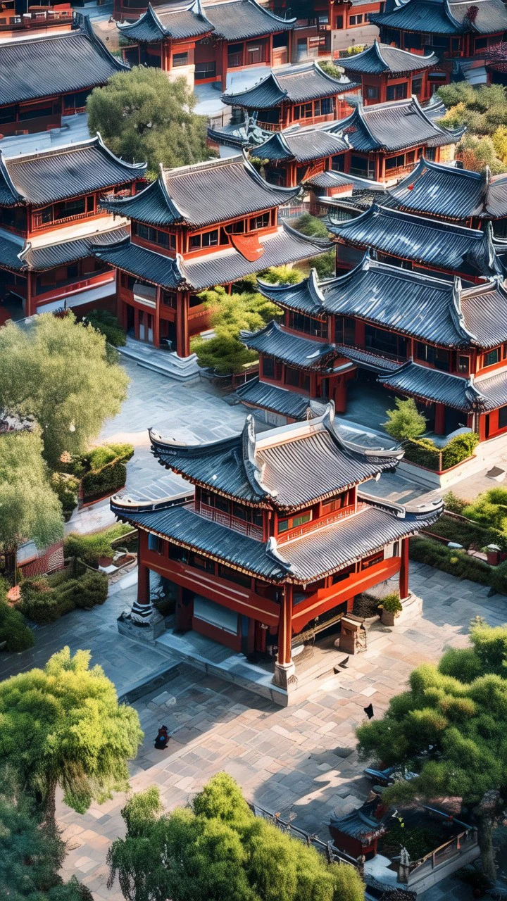 Aerial View/航拍视角/空撮ビュー